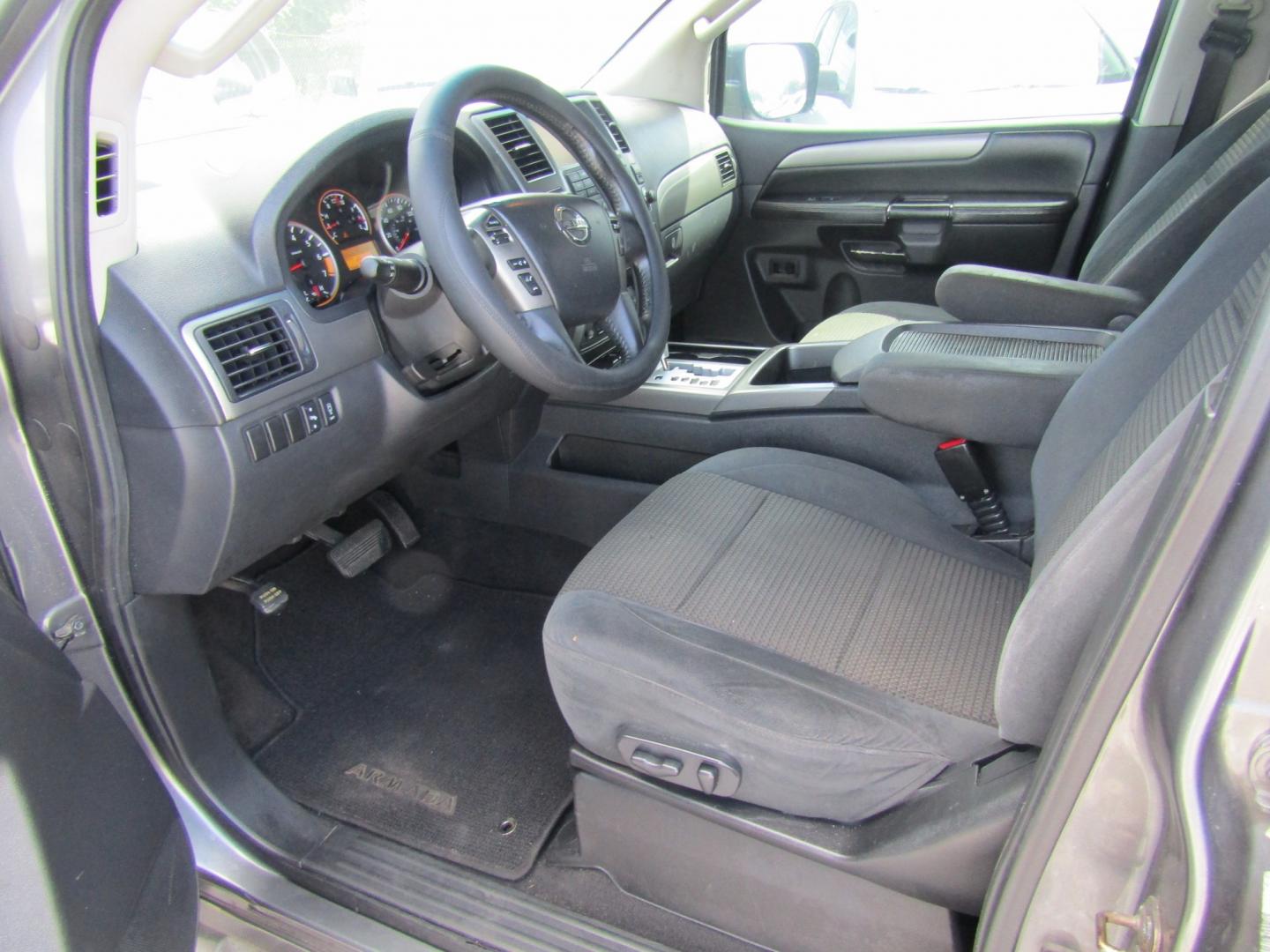 2013 Gray Nissan Armada SL 2WD (5N1BA0ND7DN) with an 5.6L V8 DOHC 32V FFV engine, Automatic transmission, located at 15016 S Hwy 231, Midland City, AL, 36350, (334) 983-3001, 31.306210, -85.495277- Photo#3