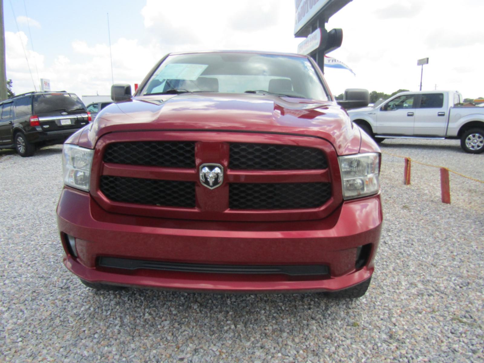 2015 Red /Gray RAM 1500 Tradesman Crew Cab SWB 4WD (1C6RR7KT6FS) with an 5.7L V8 OHV 16V engine, Automatic transmission, located at 15016 S Hwy 231, Midland City, AL, 36350, (334) 983-3001, 31.306210, -85.495277 - Photo #1