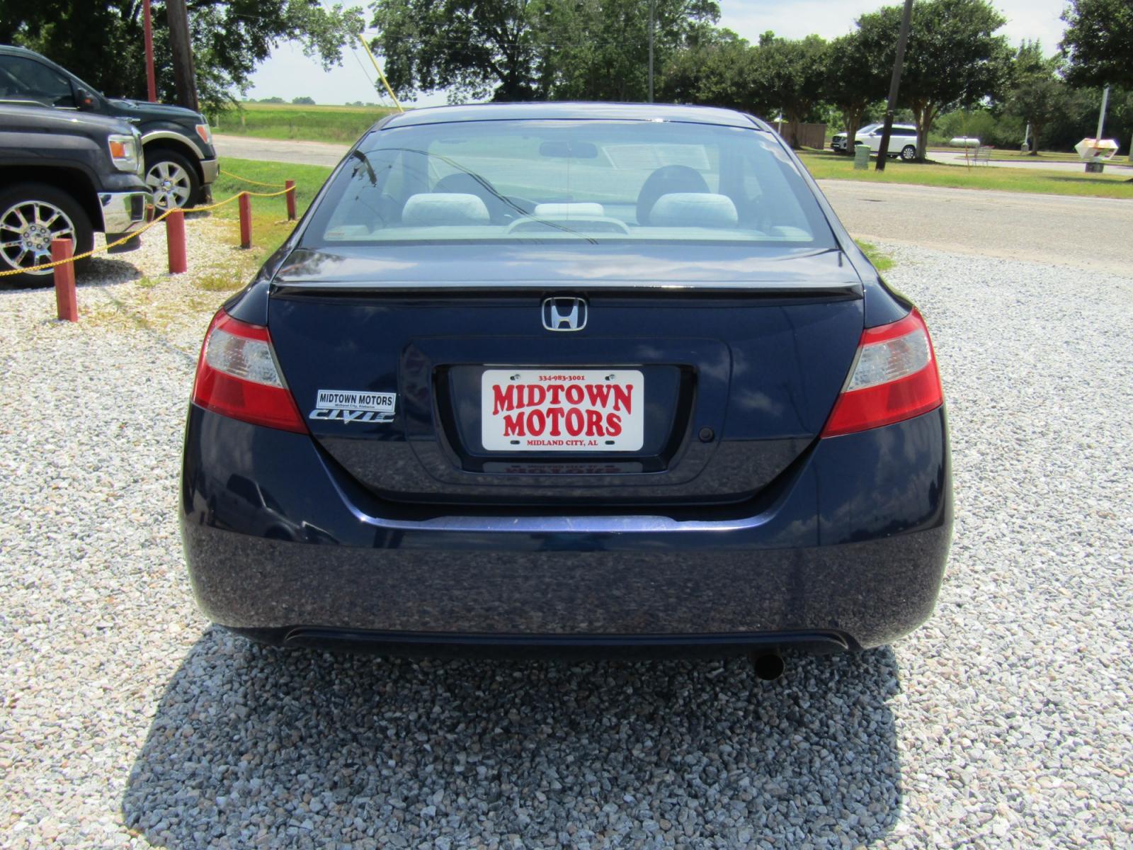 2011 Blue Honda Civic LX Coupe 5-Speed AT (2HGFG1B67BH) with an 1.8L L4 SOHC 16V engine, Automatic transmission, located at 15016 S Hwy 231, Midland City, AL, 36350, (334) 983-3001, 31.306210, -85.495277 - Photo #5