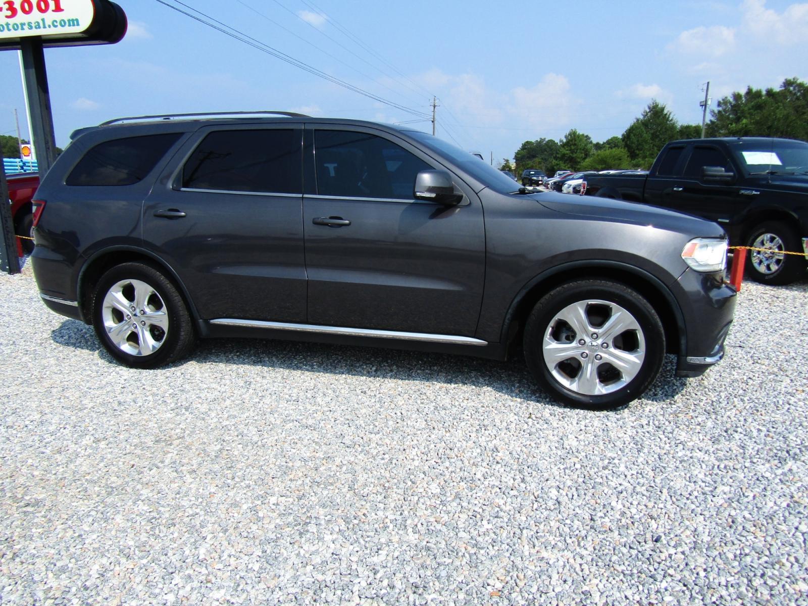 2014 Gray /Black Dodge Durango Limited 2WD (1C4RDHDG4EC) with an 3.6L V6 DOHC 24V engine, Automatic transmission, located at 15016 S Hwy 231, Midland City, AL, 36350, (334) 983-3001, 31.306210, -85.495277 - Photo #0