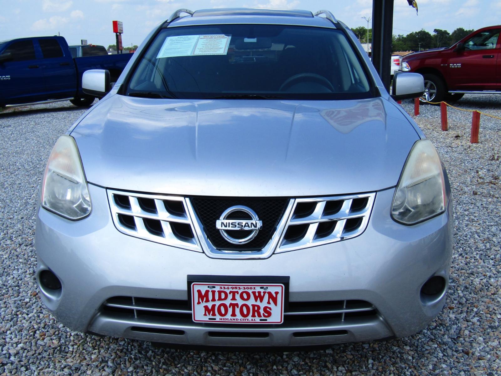 2012 Silver /Black Nissan Rogue S FWD Krom Edition (JN8AS5MT1CW) with an 2.5L L4 DOHC 16V engine, Automatic transmission, located at 15016 S Hwy 231, Midland City, AL, 36350, (334) 983-3001, 31.306210, -85.495277 - Photo #1
