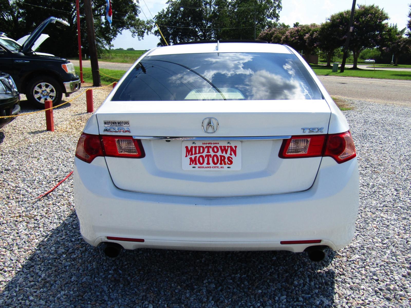 2012 WHITE /Tan Acura TSX 5-Speed AT with Tech Package (JH4CU2F62CC) with an 2.4L L4 DOHC 16V engine, Automatic transmission, located at 15016 S Hwy 231, Midland City, AL, 36350, (334) 983-3001, 31.306210, -85.495277 - Photo #6