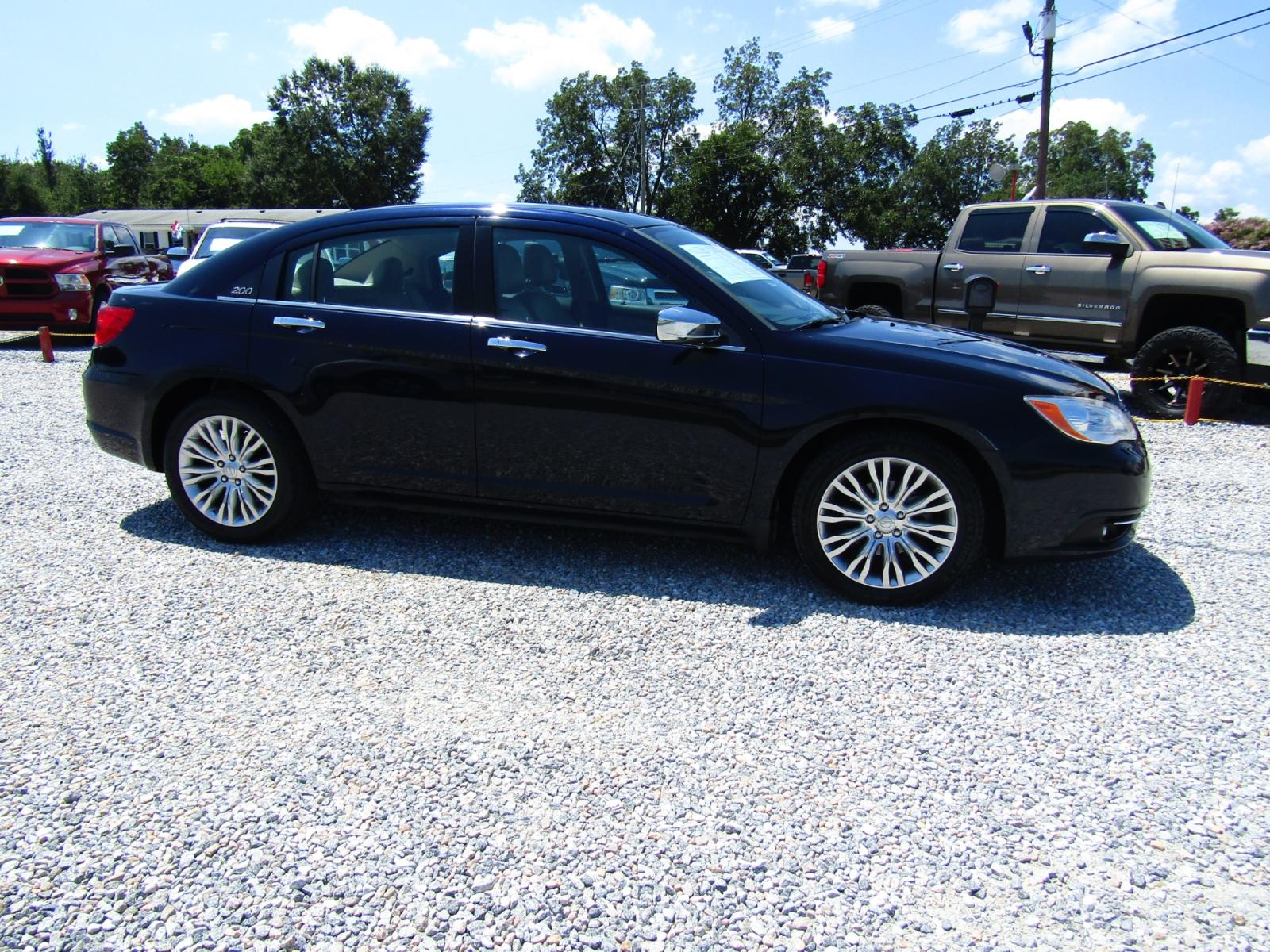 2012 DK Blue /Tan Chrysler 200 Limited (1C3CCBCG6CN) with an 3.6L V6 DOHC 24V FFV engine, Automatic transmission, located at 15016 S Hwy 231, Midland City, AL, 36350, (334) 983-3001, 31.306210, -85.495277 - Photo #0