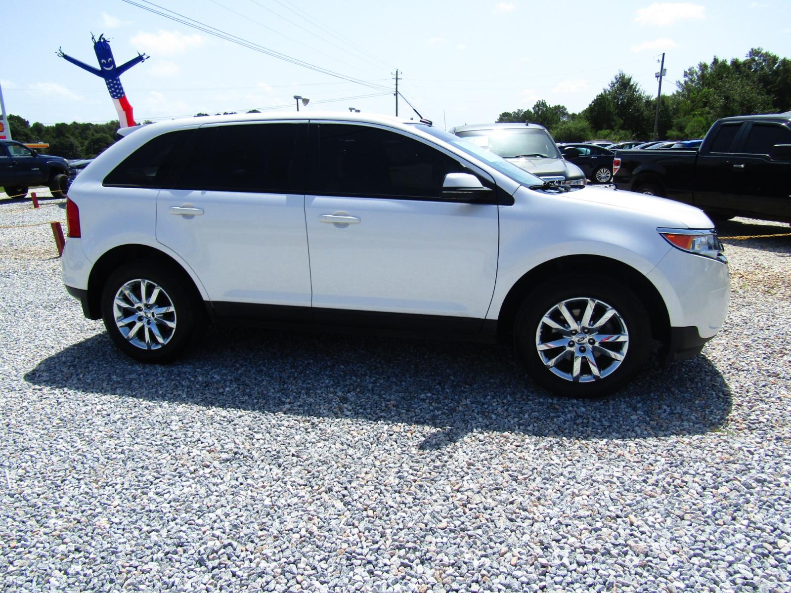 2013 WHITE /Tan Ford Edge SEL FWD (2FMDK3JC0DB) with an 3.5L V6 DOHC 24V engine, Automatic transmission, located at 15016 S Hwy 231, Midland City, AL, 36350, (334) 983-3001, 31.306210, -85.495277 - Photo #0