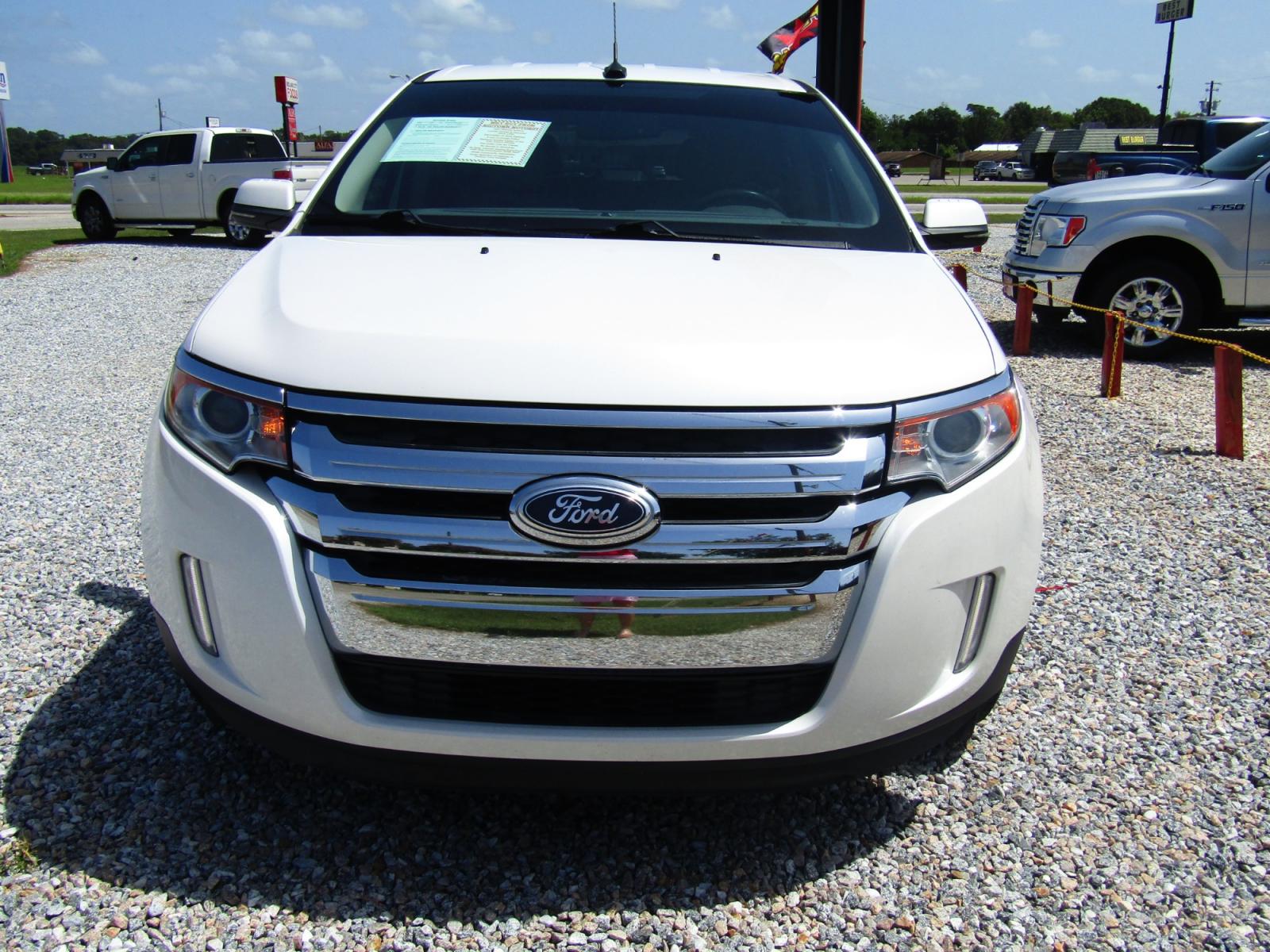 2013 WHITE /Tan Ford Edge SEL FWD (2FMDK3JC0DB) with an 3.5L V6 DOHC 24V engine, Automatic transmission, located at 15016 S Hwy 231, Midland City, AL, 36350, (334) 983-3001, 31.306210, -85.495277 - Photo #1