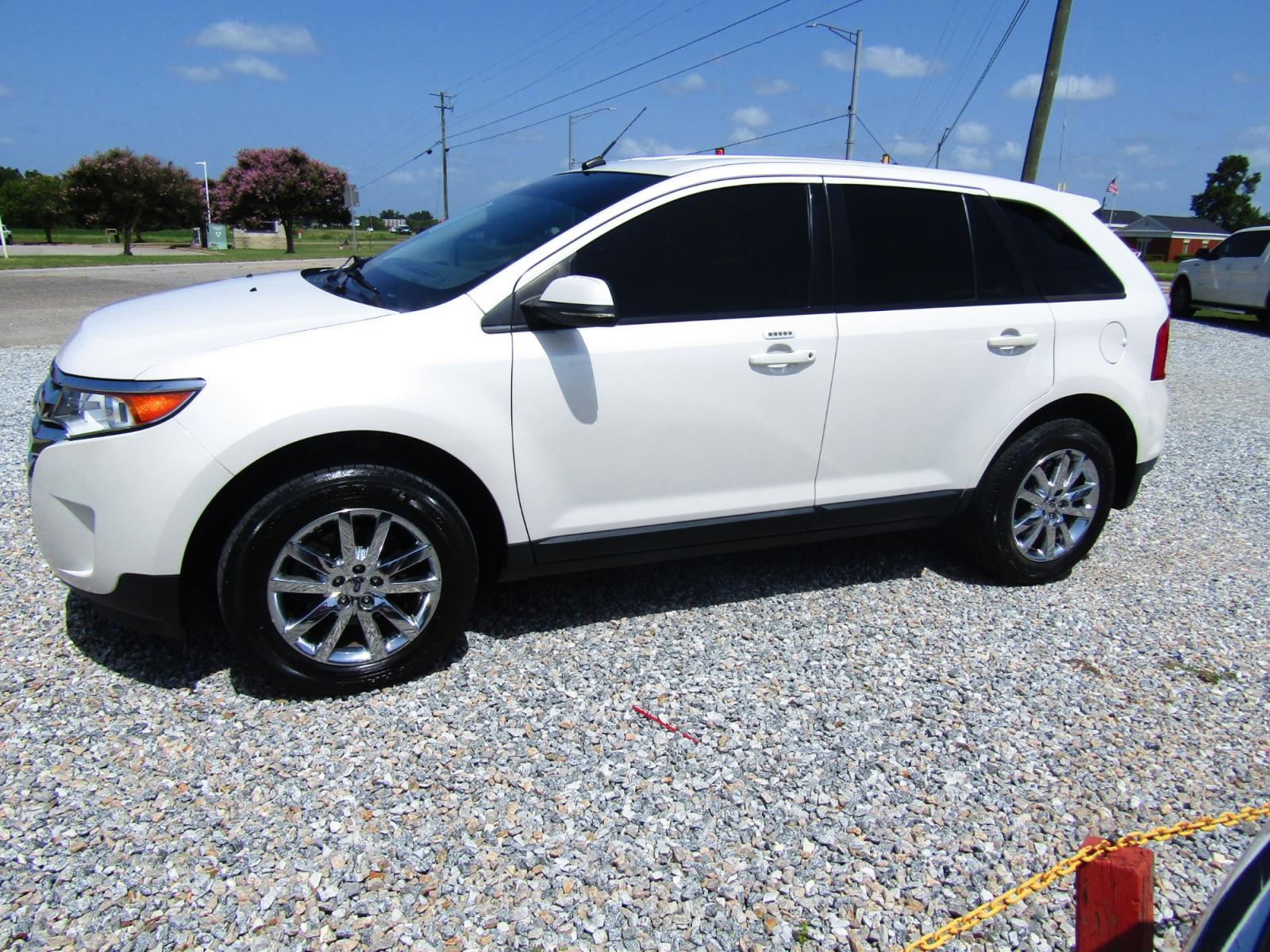 2013 WHITE /Tan Ford Edge SEL FWD (2FMDK3JC0DB) with an 3.5L V6 DOHC 24V engine, Automatic transmission, located at 15016 S Hwy 231, Midland City, AL, 36350, (334) 983-3001, 31.306210, -85.495277 - Photo #2