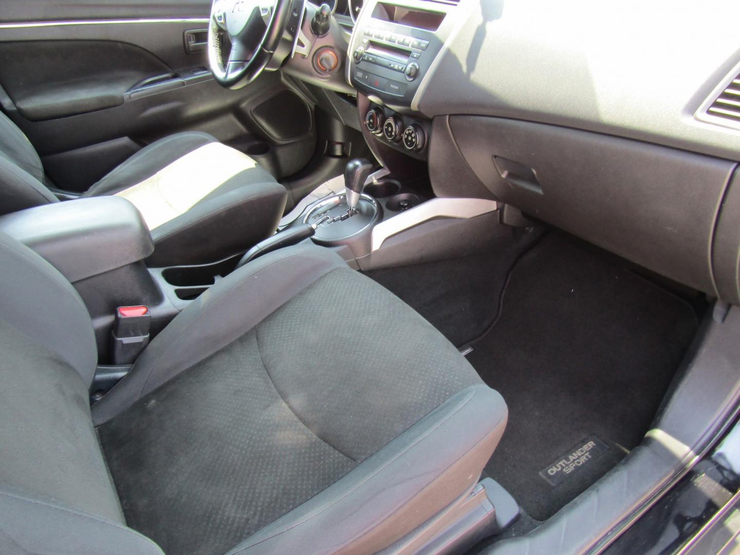 2013 Black /Black Mitsubishi Outlander Sport ES 2WD (4A4AP3AU2DE) with an 2.0L L4 DOHC 16V engine, Automatic transmission, located at 15016 S Hwy 231, Midland City, AL, 36350, (334) 983-3001, 31.306210, -85.495277- Photo#9