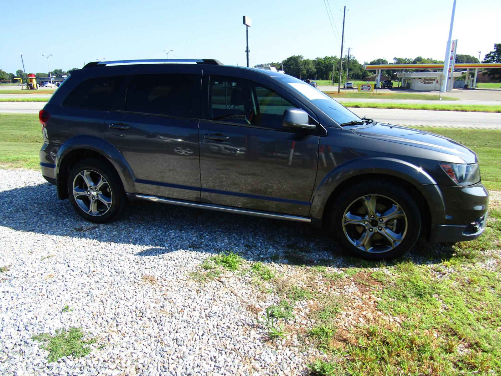 2014 Gray Dodge Journey Crossroad FWD (3C4PDCGB7ET) with an 2.4L L4 DOHC 16V engine, Automatic transmission, located at 15016 S Hwy 231, Midland City, AL, 36350, (334) 983-3001, 31.306210, -85.495277 - Photo #0