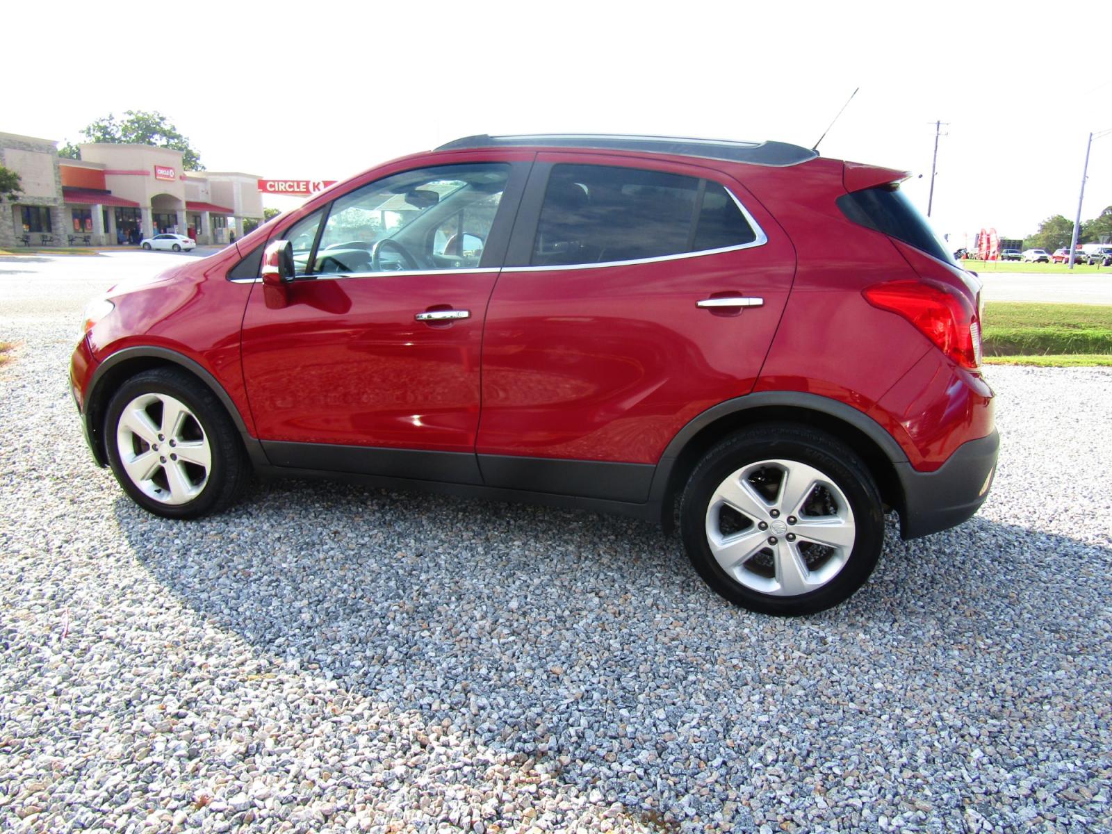 2015 Red Buick Encore Base FWD (KL4CJASB9FB) with an 1.4L L4 DOHC 16V TURBO engine, Automatic transmission, located at 15016 S Hwy 231, Midland City, AL, 36350, (334) 983-3001, 31.306210, -85.495277 - Photo #5
