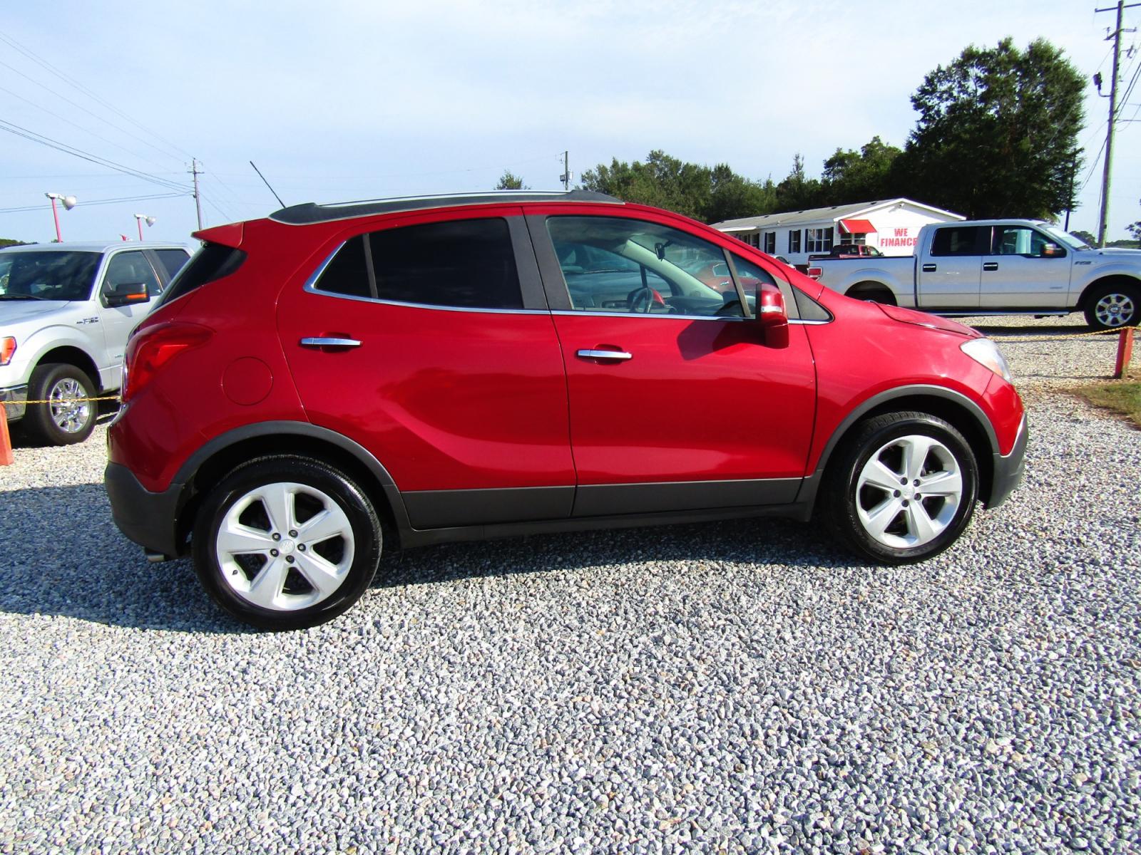 2015 Red Buick Encore Base FWD (KL4CJASB9FB) with an 1.4L L4 DOHC 16V TURBO engine, Automatic transmission, located at 15016 S Hwy 231, Midland City, AL, 36350, (334) 983-3001, 31.306210, -85.495277 - Photo #8