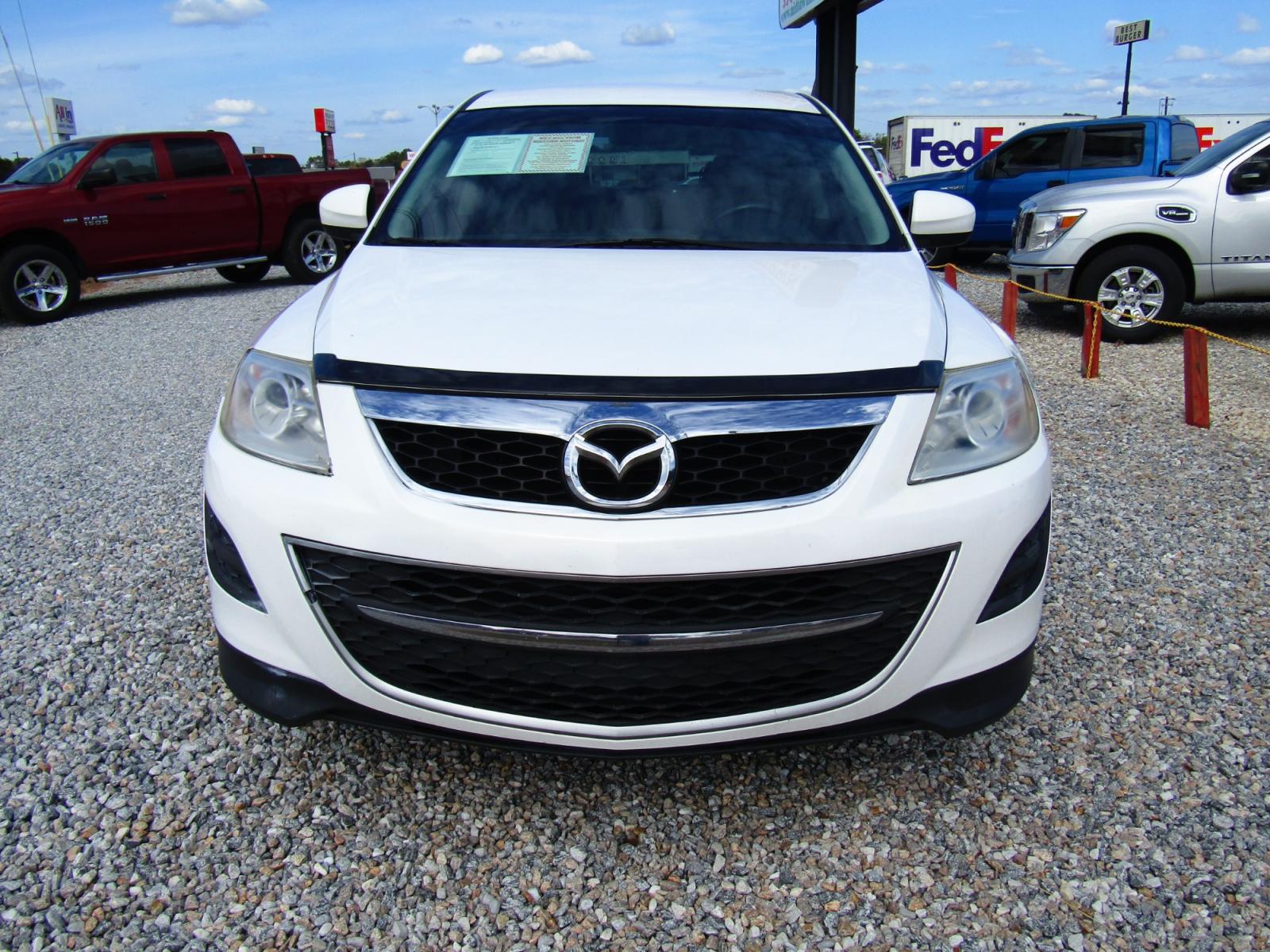 2011 WHITE /Gray Mazda CX-9 Touring (JM3TB2CA1B0) with an 3.7L V6 DOHC 24V engine, Automatic transmission, located at 15016 S Hwy 231, Midland City, AL, 36350, (334) 983-3001, 31.306210, -85.495277 - Photo #1