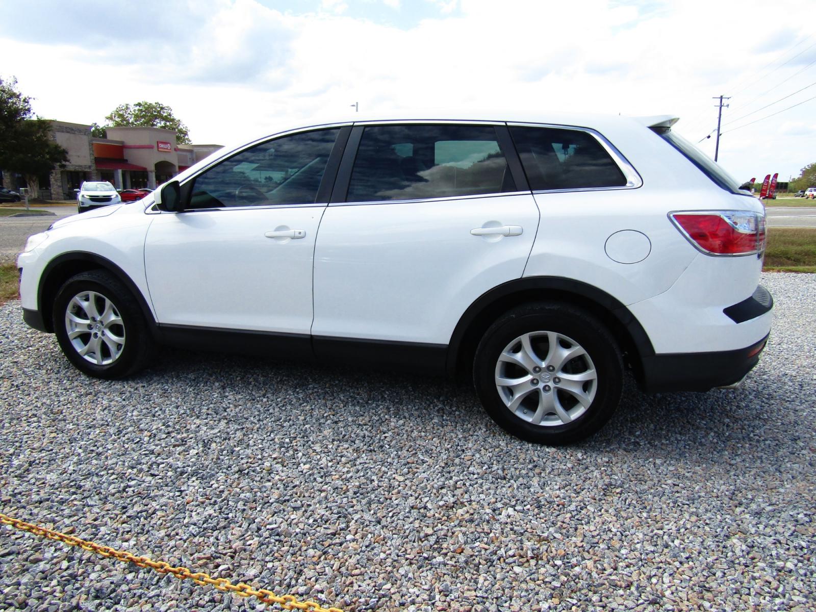 2011 WHITE /Gray Mazda CX-9 Touring (JM3TB2CA1B0) with an 3.7L V6 DOHC 24V engine, Automatic transmission, located at 15016 S Hwy 231, Midland City, AL, 36350, (334) 983-3001, 31.306210, -85.495277 - Photo #5