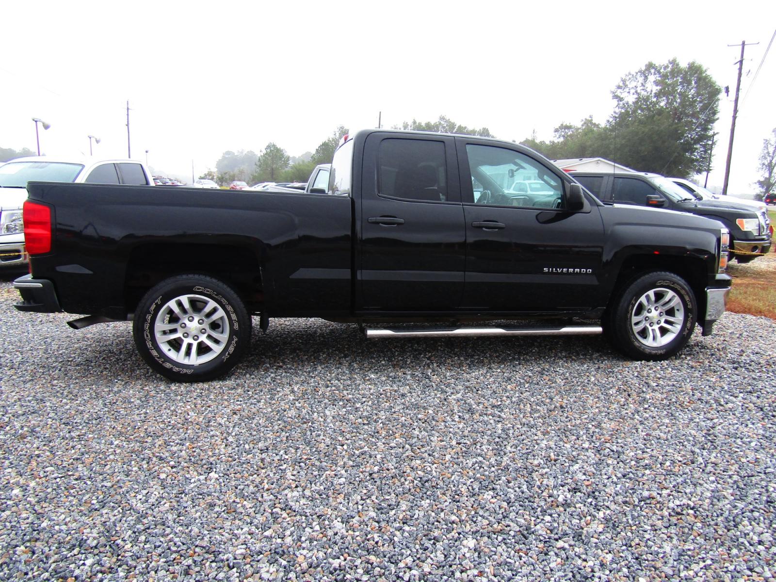 2014 Black /Gray Chevrolet Silverado 1500 1LT Double Cab 2WD (1GCRCREC2EZ) with an 5.3L V8 OHV 16V engine, Automatic transmission, located at 15016 S Hwy 231, Midland City, AL, 36350, (334) 983-3001, 31.306210, -85.495277 - Photo #7