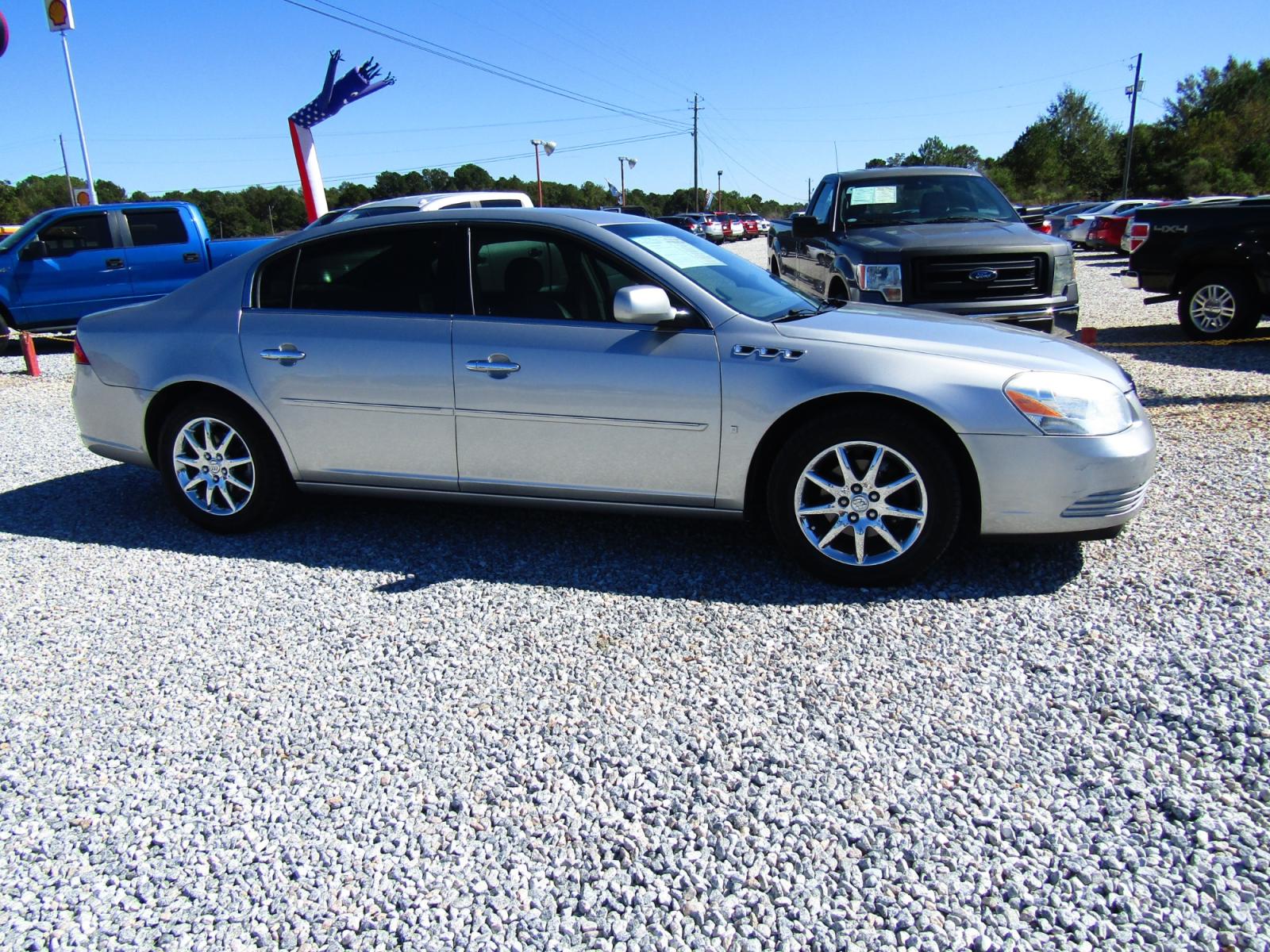 2008 Silver /Gray Buick Lucerne CXL (1G4HD57228U) with an 3.8L V6 OHV 12V engine, Automatic transmission, located at 15016 S Hwy 231, Midland City, AL, 36350, (334) 983-3001, 31.306210, -85.495277 - Photo #0