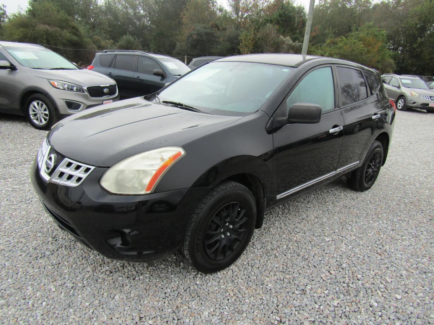 2013 Black /Black Nissan Rogue S 2WD (JN8AS5MT1DW) with an 2.5L L4 DOHC 16V engine, Automatic transmission, located at 15016 S Hwy 231, Midland City, AL, 36350, (334) 983-3001, 31.306210, -85.495277 - Photo#2