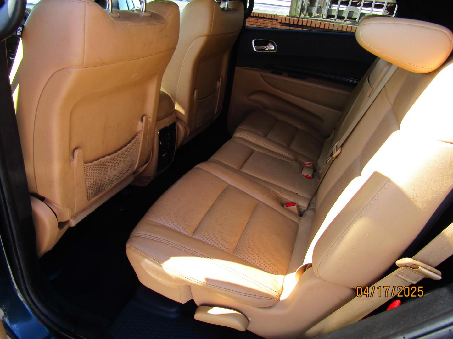 2012 Gray /Tan Dodge Durango Citadel 2WD (1C4SDHET8CC) with an 5.7L V8 OHV 16V engine, Automatic transmission, located at 15016 S Hwy 231, Midland City, AL, 36350, (334) 983-3001, 31.306210, -85.495277 - Photo#4