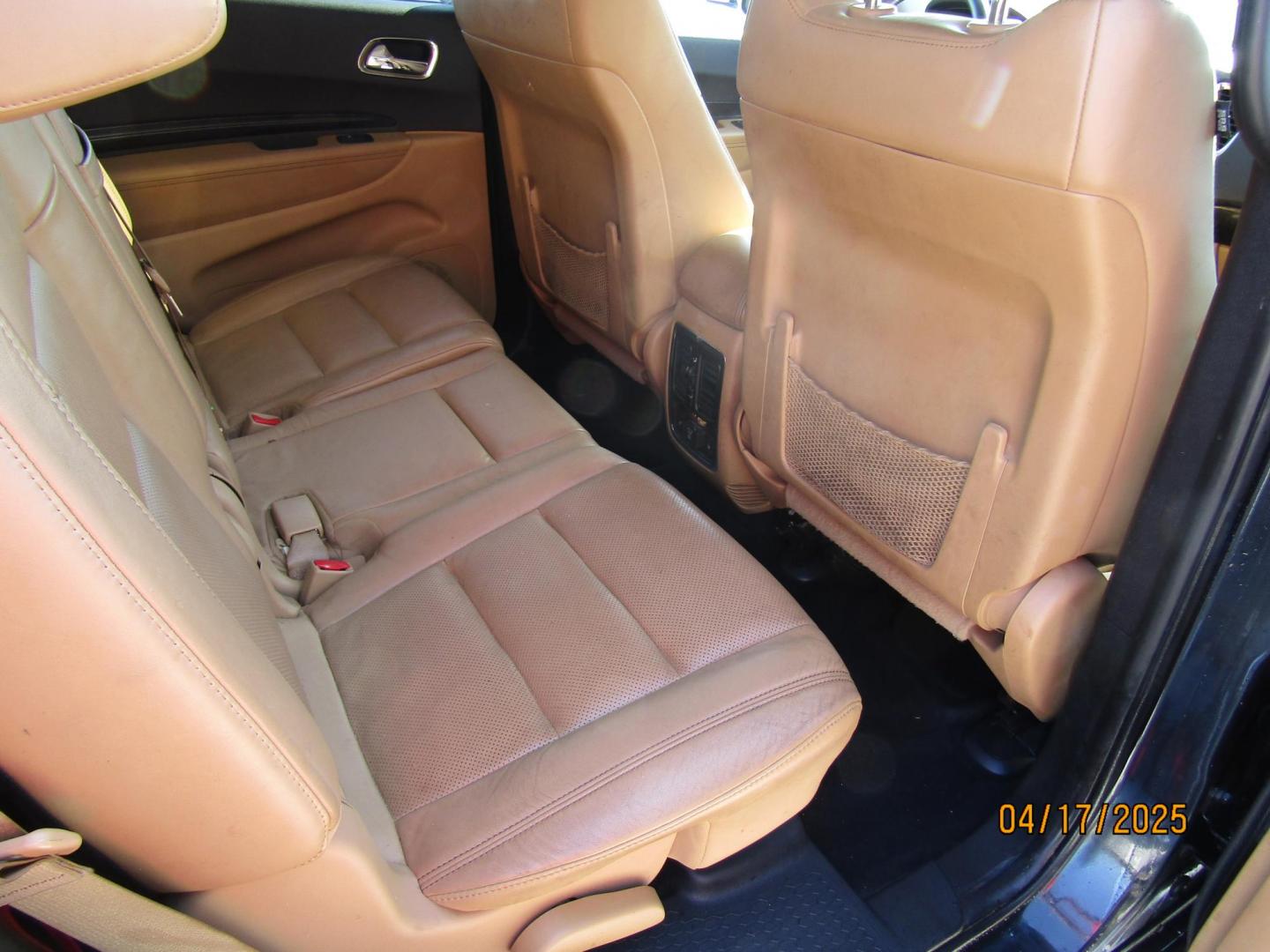 2012 Gray /Tan Dodge Durango Citadel 2WD (1C4SDHET8CC) with an 5.7L V8 OHV 16V engine, Automatic transmission, located at 15016 S Hwy 231, Midland City, AL, 36350, (334) 983-3001, 31.306210, -85.495277 - Photo#8