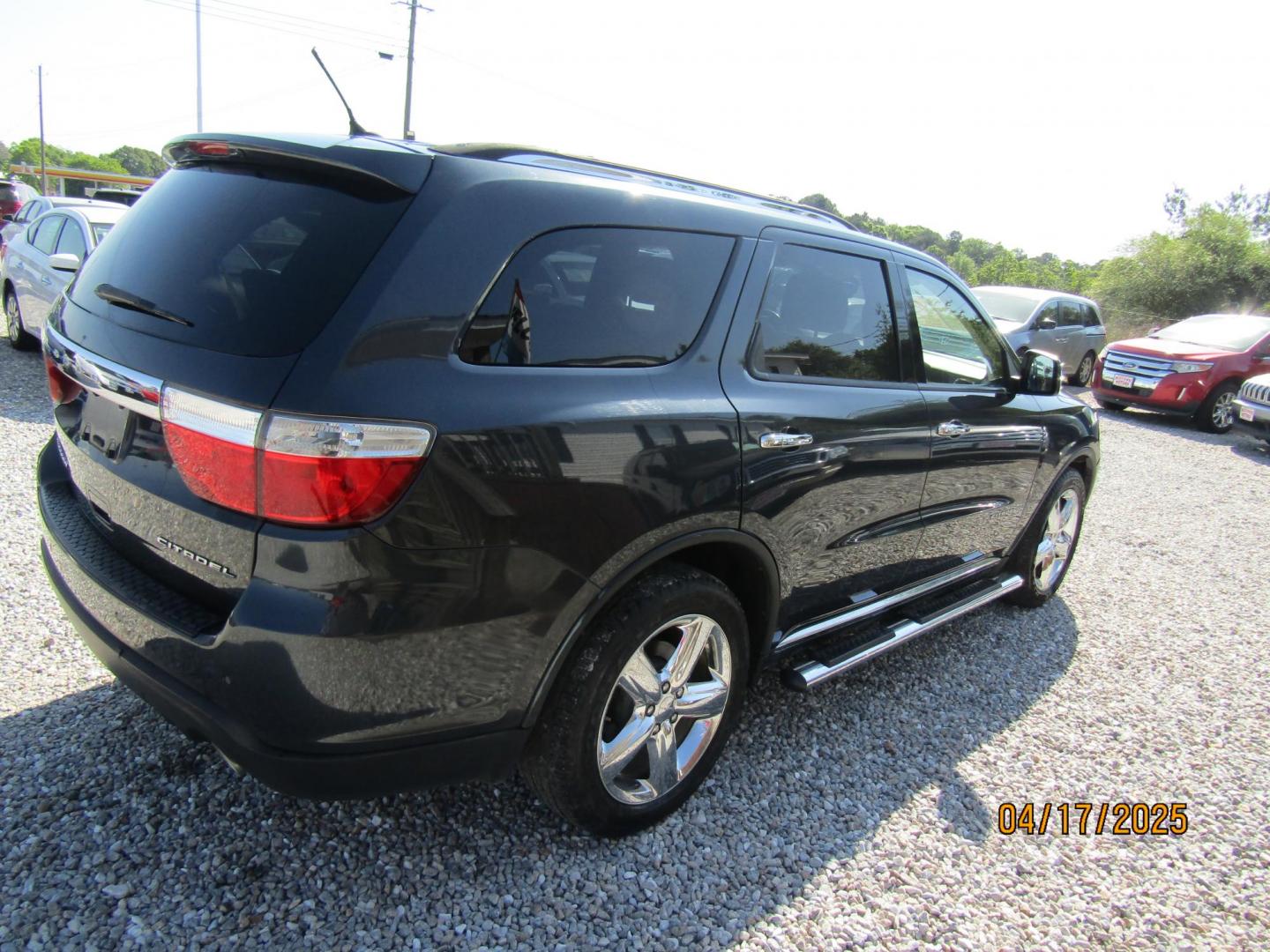 2012 Gray /Tan Dodge Durango Citadel 2WD (1C4SDHET8CC) with an 5.7L V8 OHV 16V engine, Automatic transmission, located at 15016 S Hwy 231, Midland City, AL, 36350, (334) 983-3001, 31.306210, -85.495277 - Photo#7