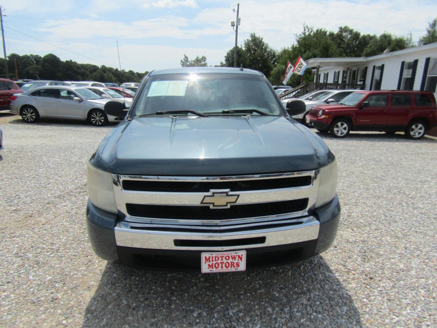 2010 Blue Chevrolet Silverado 1500 LS Extended Cab 2WD (1GCSCREA4AZ) with an 4.8L V8 OHV 16V engine, Automatic transmission, located at 15016 S Hwy 231, Midland City, AL, 36350, (334) 983-3001, 31.306210, -85.495277 - Photo#1
