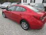 2016 Red Mazda MAZDA3 i Sport AT 4-Door (JM1BM1T74G1) with an 2.0L L4 DOHC 16V engine, Automatic transmission, located at 15016 S Hwy 231, Midland City, AL, 36350, (334) 983-3001, 31.306210, -85.495277 - Photo#4