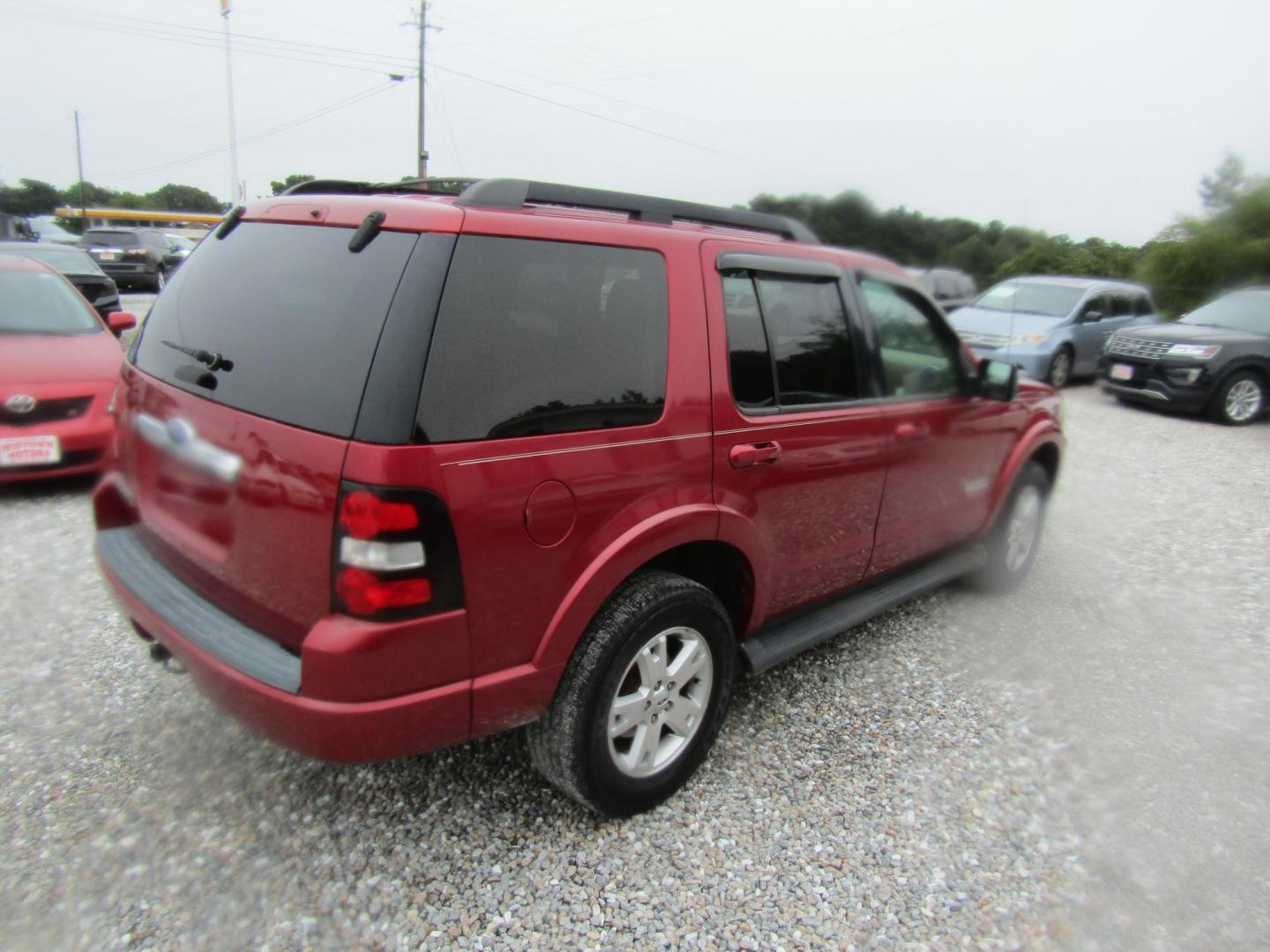 2008 Red /Tan Ford Explorer XLT 4.0L 2WD (1FMEU63E58U) with an 4.0L V6 SOHC 16V engine, Automatic transmission, located at 15016 S Hwy 231, Midland City, AL, 36350, (334) 983-3001, 31.306210, -85.495277 - Photo#7