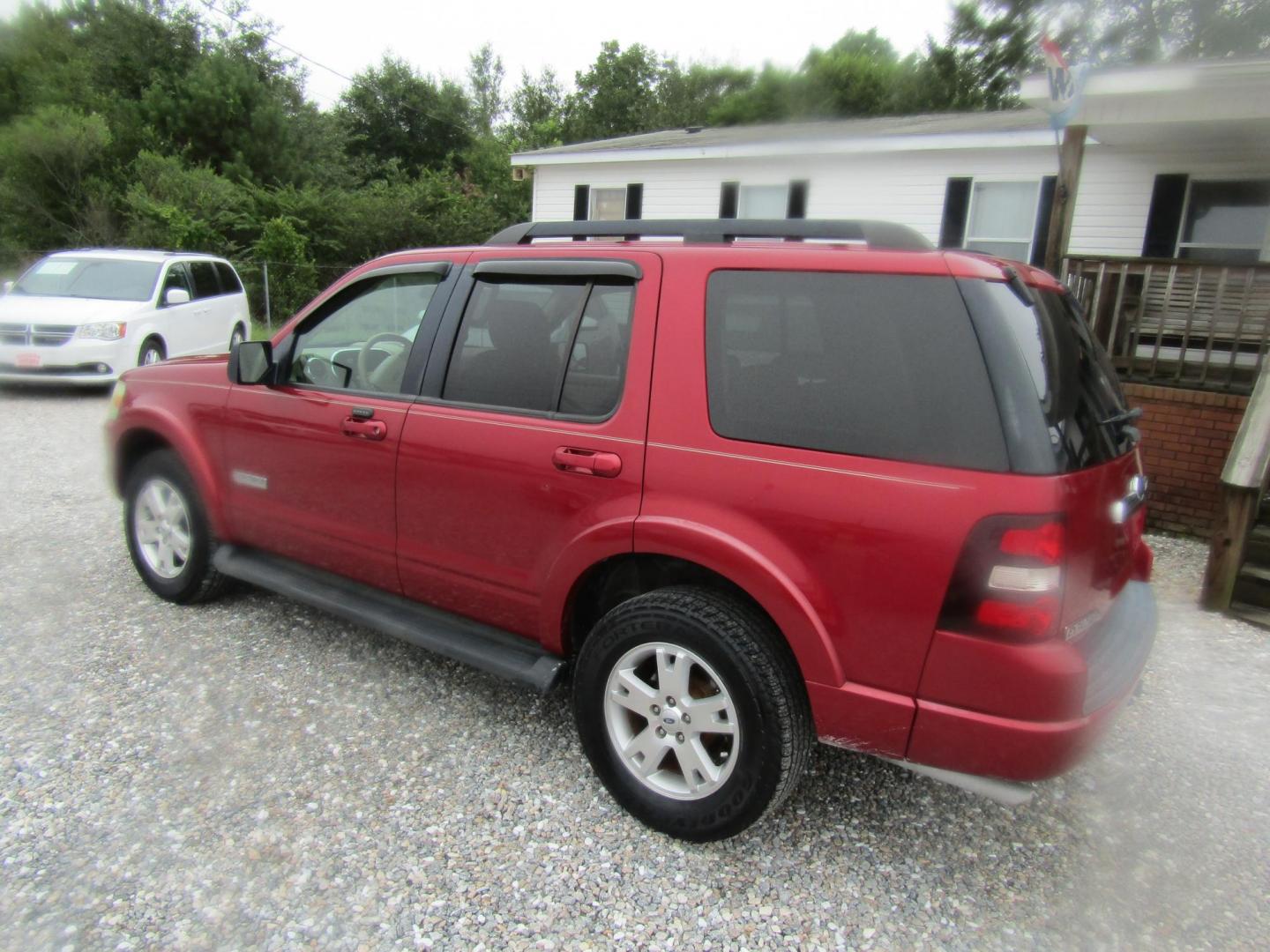 2008 Red /Tan Ford Explorer XLT 4.0L 2WD (1FMEU63E58U) with an 4.0L V6 SOHC 16V engine, Automatic transmission, located at 15016 S Hwy 231, Midland City, AL, 36350, (334) 983-3001, 31.306210, -85.495277 - Photo#5