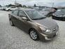 2012 Brown /Tan Hyundai Accent GLS 4-Door (KMHCU4AE1CU) with an 1.6L L4 DOHC 16V engine, Automatic transmission, located at 15016 S Hwy 231, Midland City, AL, 36350, (334) 983-3001, 31.306210, -85.495277 - Photo#0