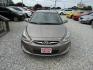 2012 Brown /Tan Hyundai Accent GLS 4-Door (KMHCU4AE1CU) with an 1.6L L4 DOHC 16V engine, Automatic transmission, located at 15016 S Hwy 231, Midland City, AL, 36350, (334) 983-3001, 31.306210, -85.495277 - Photo#1
