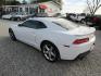 2014 White Chevrolet Camaro Coupe 1LT (2G1FB1E32E9) with an 3.6L V6 DOHC 24V FFV engine, Automatic transmission, located at 15016 S Hwy 231, Midland City, AL, 36350, (334) 983-3001, 31.306210, -85.495277 - Photo#5