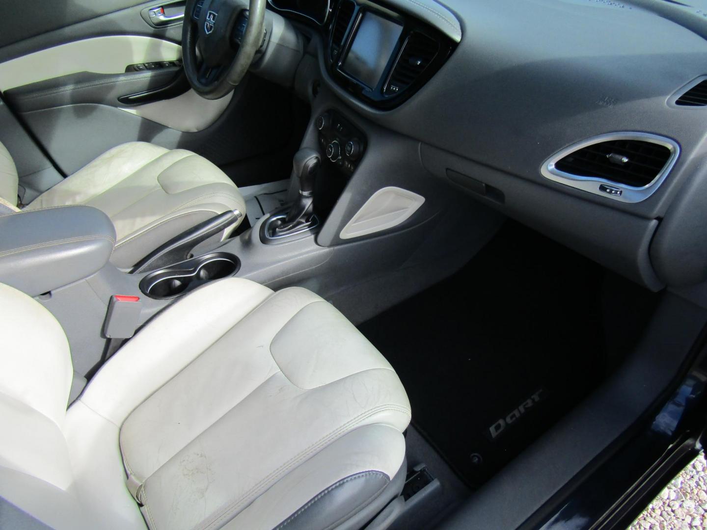 2013 Gray /Tan Dodge Dart (1C3CDFCA4DD) with an 4 CYL engine, Automatic transmission, located at 15016 S Hwy 231, Midland City, AL, 36350, (334) 983-3001, 31.306210, -85.495277 - Photo#6