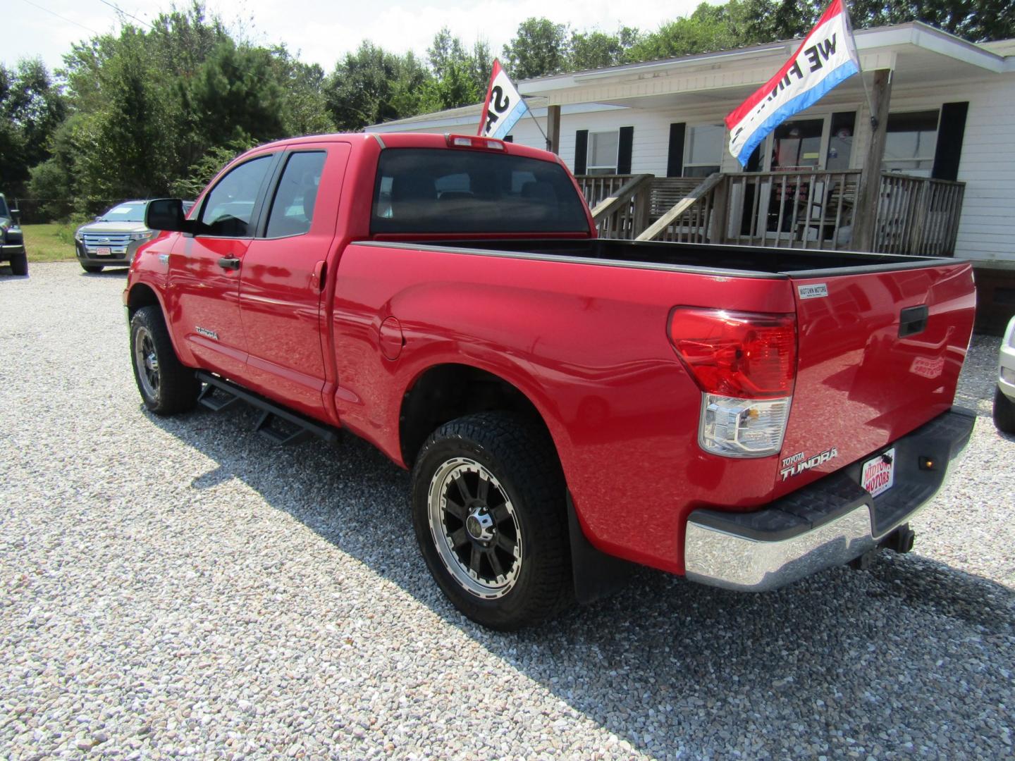 2012 Red /Tan Toyota Tundra Tundra-Grade 5.7L Double Cab 2WD (5TFRY5F14CX) with an 5.7L V8 DOHC 32V engine, Automatic transmission, located at 15016 S Hwy 231, Midland City, AL, 36350, (334) 983-3001, 31.306210, -85.495277- Photo#5