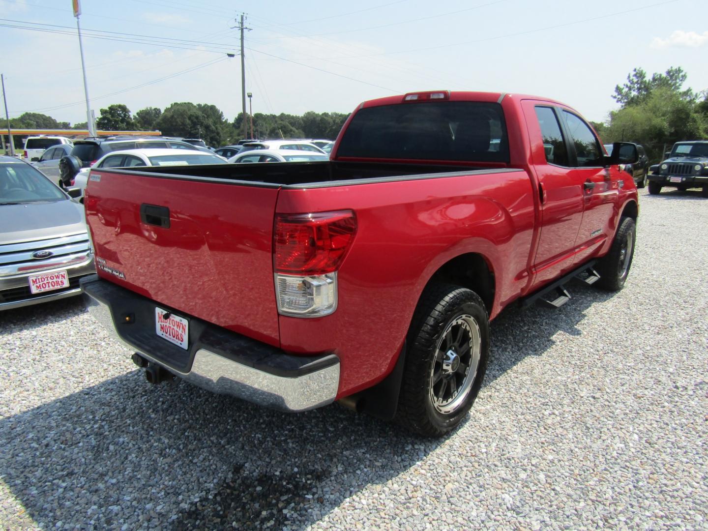 2012 Red /Tan Toyota Tundra Tundra-Grade 5.7L Double Cab 2WD (5TFRY5F14CX) with an 5.7L V8 DOHC 32V engine, Automatic transmission, located at 15016 S Hwy 231, Midland City, AL, 36350, (334) 983-3001, 31.306210, -85.495277- Photo#7