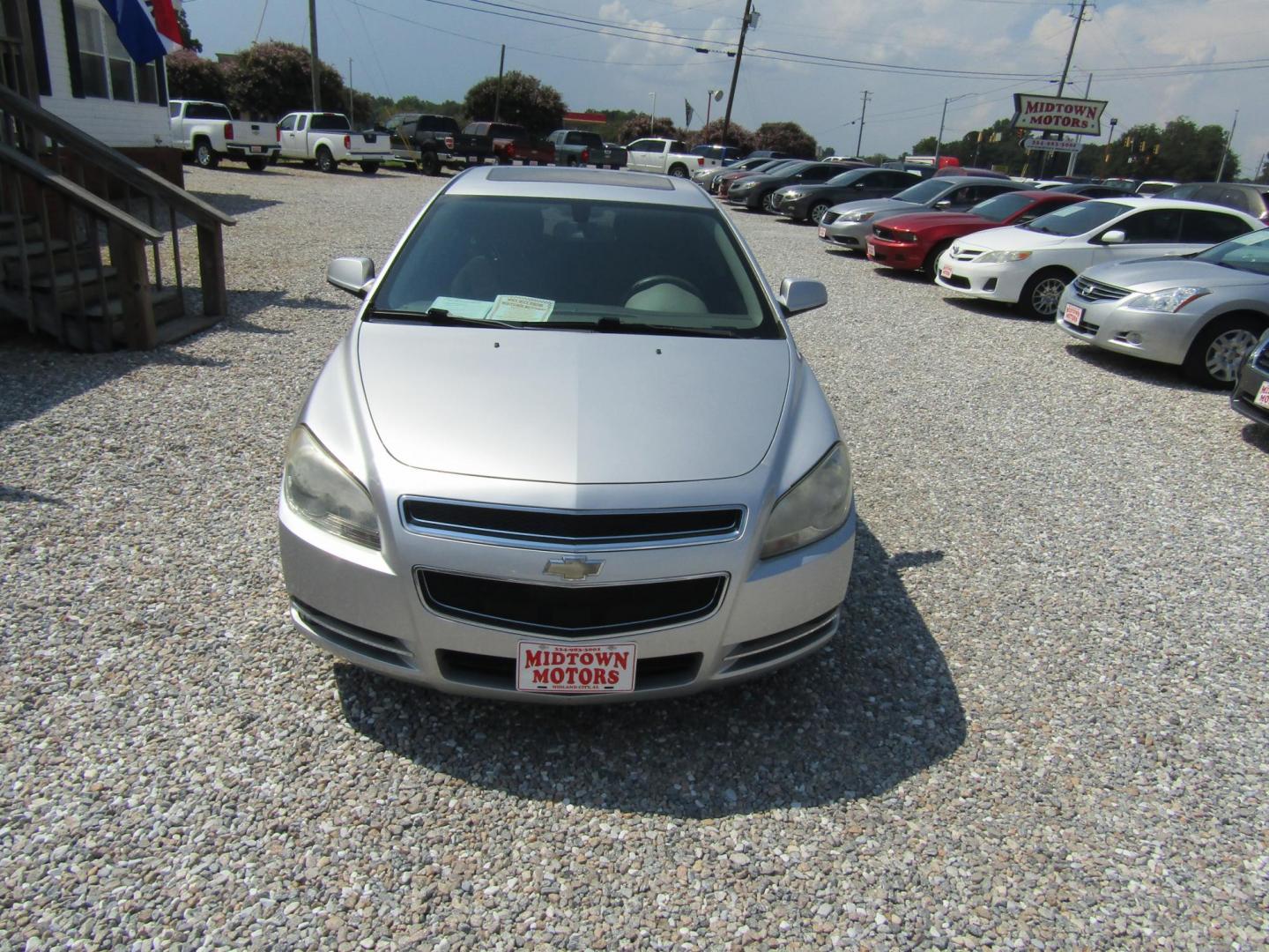 2012 Silver /Gray Chevrolet Malibu 1LT (1G1ZC5E08CF) with an 2.4L L4 DOHC 16V engine, Automatic transmission, located at 15016 S Hwy 231, Midland City, AL, 36350, (334) 983-3001, 31.306210, -85.495277 - Photo#1