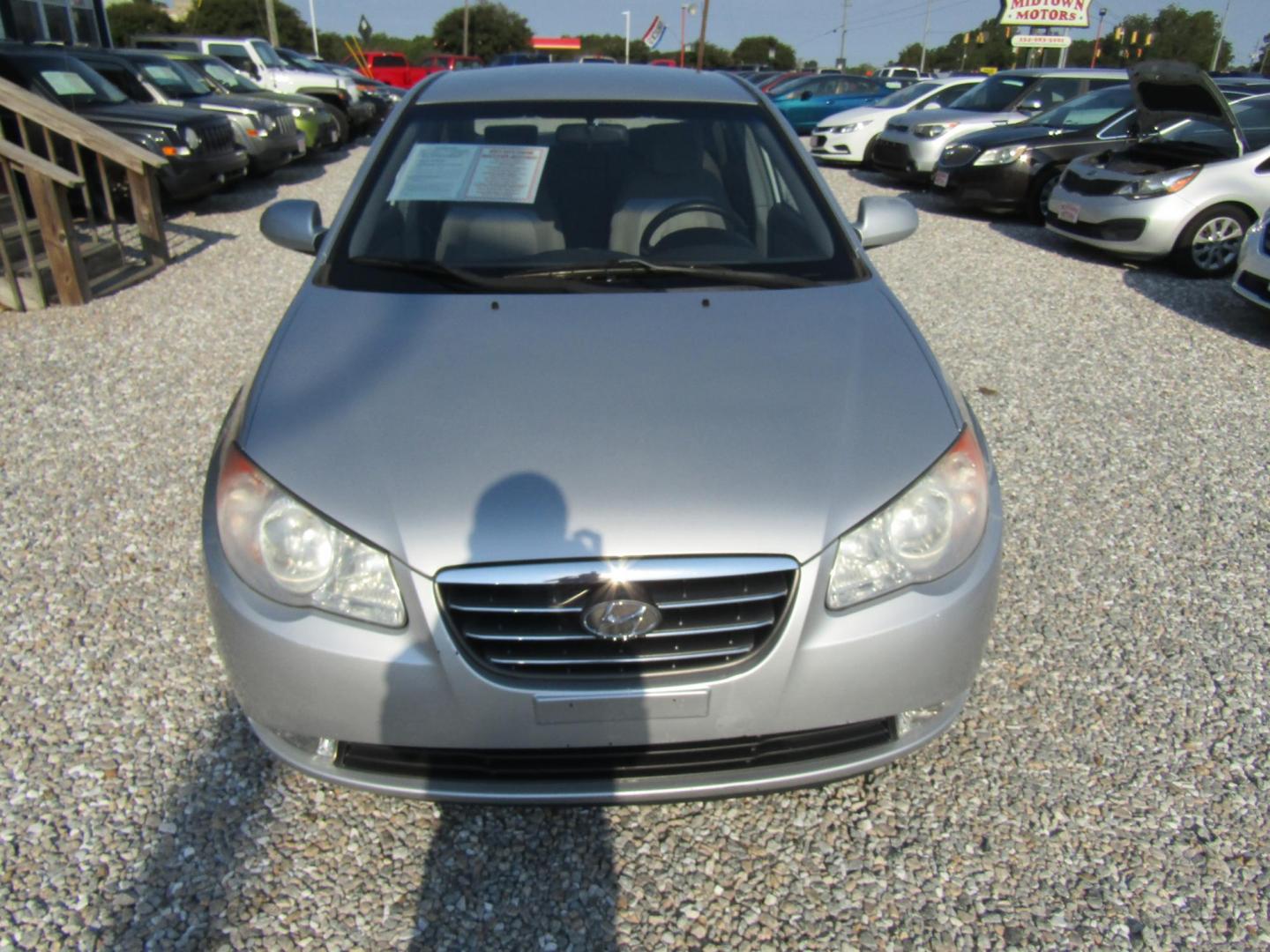 2007 Silver Hyundai Elantra GLS (KMHDU46D87U) with an 2.0L L4 DOHC 16V engine, Automatic transmission, located at 15016 S Hwy 231, Midland City, AL, 36350, (334) 983-3001, 31.306210, -85.495277 - Photo#1