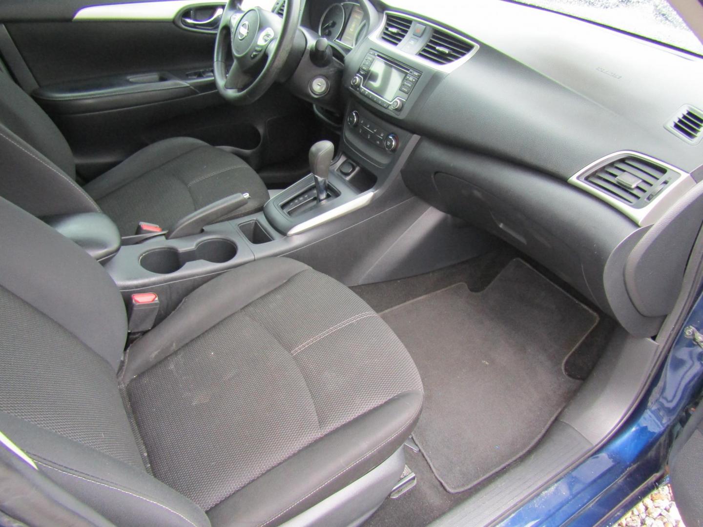 2018 Blue Nissan Sentra S CVT (3N1AB7AP1JY) with an 1.8L L4 SFI DOHC 16V engine, Automatic transmission, located at 15016 S Hwy 231, Midland City, AL, 36350, (334) 983-3001, 31.306210, -85.495277 - Photo#8