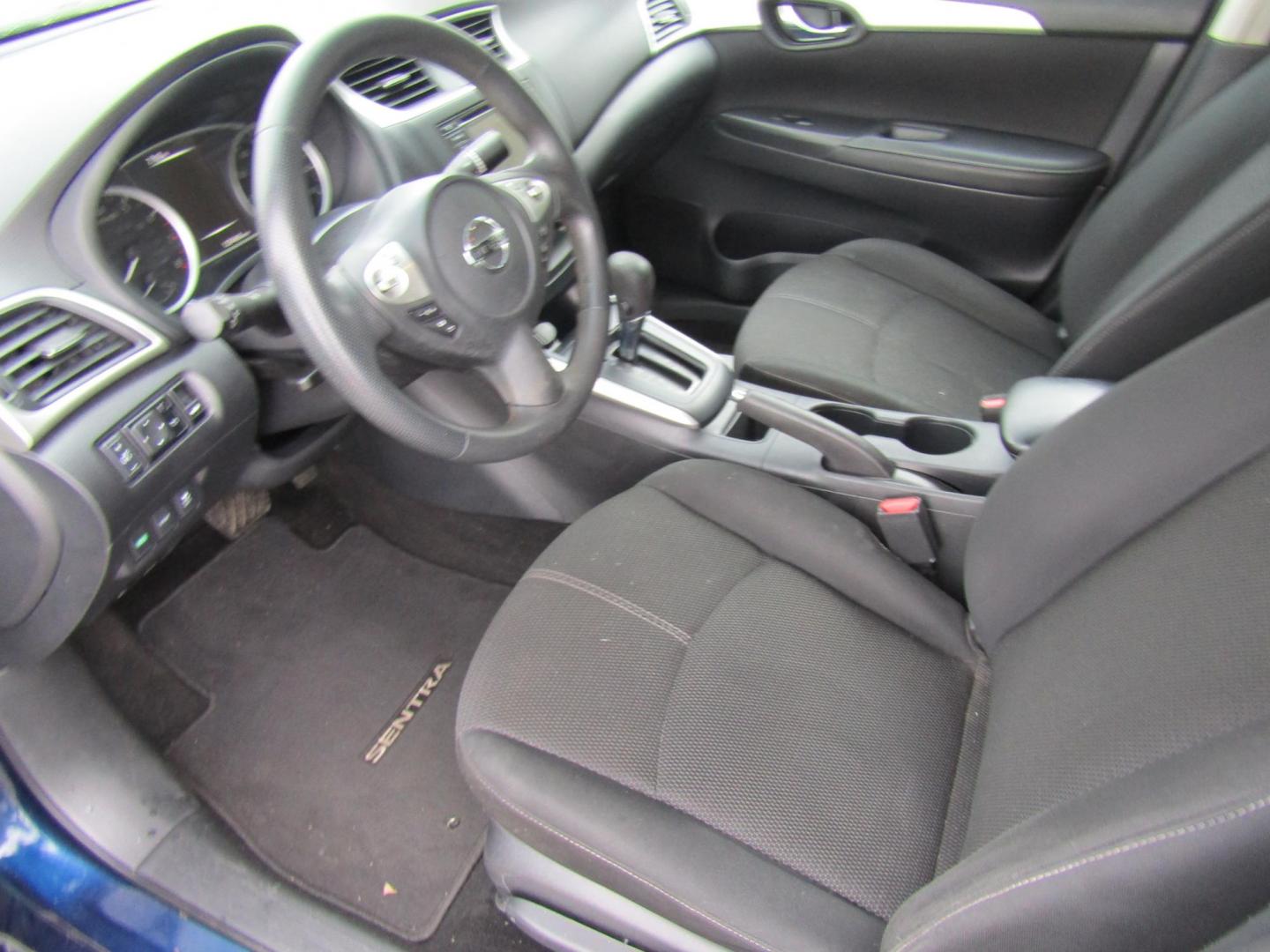 2018 Blue Nissan Sentra S CVT (3N1AB7AP1JY) with an 1.8L L4 SFI DOHC 16V engine, Automatic transmission, located at 15016 S Hwy 231, Midland City, AL, 36350, (334) 983-3001, 31.306210, -85.495277 - Photo#2