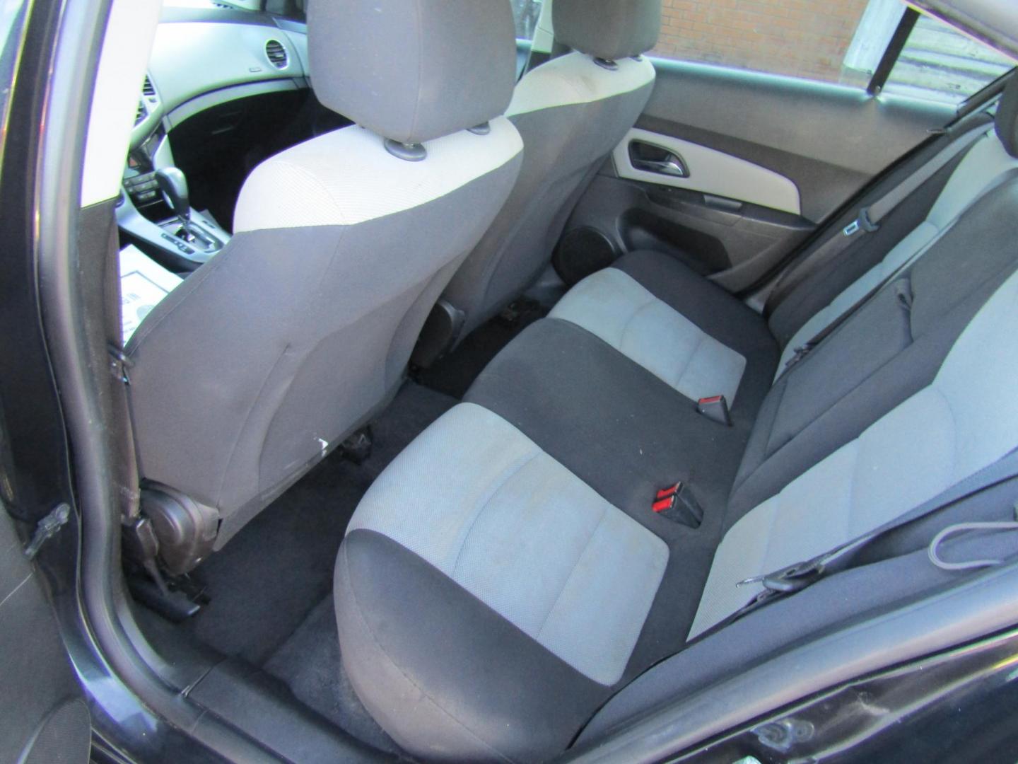 2013 Black Chevrolet Cruze LS Auto (1G1PA5SHXD7) with an 1.8L L4 DOHC 16V FFV engine, Automatic transmission, located at 15016 S Hwy 231, Midland City, AL, 36350, (334) 983-3001, 31.306210, -85.495277 - Photo#3