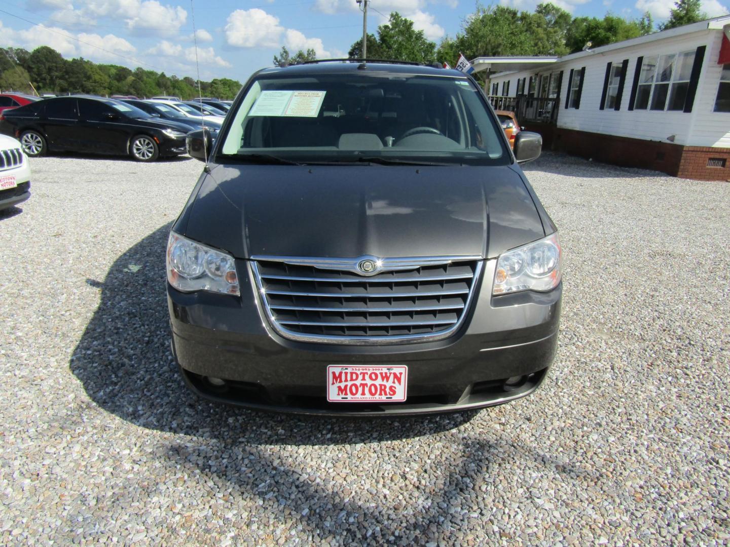 2010 Gray Chrysler Town & Country Touring (2A4RR5DX4AR) with an 4.0L V6 SOHC 24V engine, Automatic transmission, located at 15016 S Hwy 231, Midland City, AL, 36350, (334) 983-3001, 31.306210, -85.495277 - Photo#1
