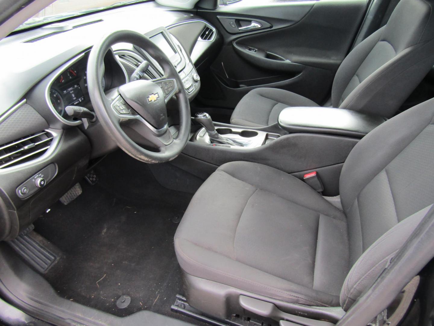 2017 Black Chevrolet Malibu LS (1G1ZB5ST6HF) with an 1.5L L4 DOHC 16V engine, Automatic transmission, located at 15016 S Hwy 231, Midland City, AL, 36350, (334) 983-3001, 31.306210, -85.495277 - Photo#3
