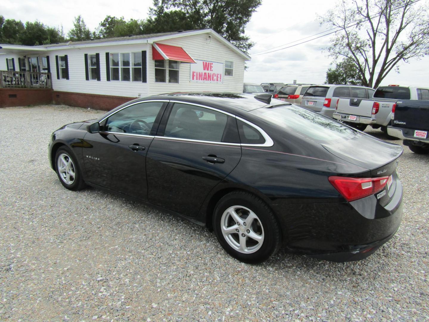 2017 Black Chevrolet Malibu LS (1G1ZB5ST6HF) with an 1.5L L4 DOHC 16V engine, Automatic transmission, located at 15016 S Hwy 231, Midland City, AL, 36350, (334) 983-3001, 31.306210, -85.495277 - Photo#5