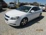 2012 WHITE Chevrolet Malibu 1LT (1G1ZC5E01CF) with an 2.4L L4 DOHC 16V engine, Automatic transmission, located at 15016 S Hwy 231, Midland City, AL, 36350, (334) 983-3001, 31.306210, -85.495277 - Photo#2