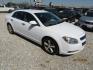 2012 WHITE Chevrolet Malibu 1LT (1G1ZC5E01CF) with an 2.4L L4 DOHC 16V engine, Automatic transmission, located at 15016 S Hwy 231, Midland City, AL, 36350, (334) 983-3001, 31.306210, -85.495277 - Photo#0