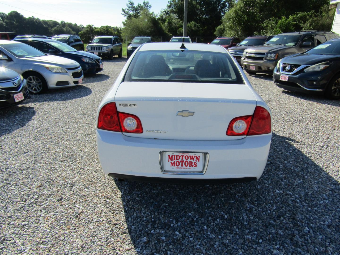 2012 WHITE Chevrolet Malibu 1LT (1G1ZC5E01CF) with an 2.4L L4 DOHC 16V engine, Automatic transmission, located at 15016 S Hwy 231, Midland City, AL, 36350, (334) 983-3001, 31.306210, -85.495277- Photo#6