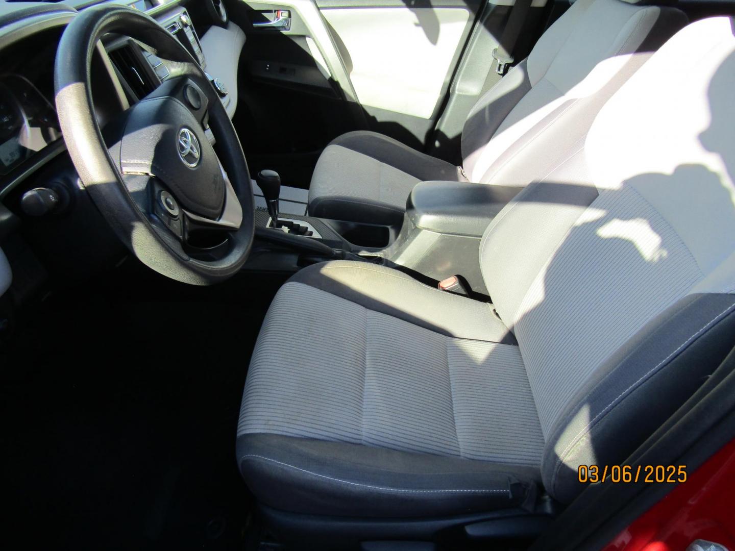 2015 Red Toyota RAV4 XLE FWD (JTMWFREV5FD) with an 2.5L L4 DOHC 16V engine, Automatic transmission, located at 15016 S Hwy 231, Midland City, AL, 36350, (334) 983-3001, 31.306210, -85.495277 - Photo#1