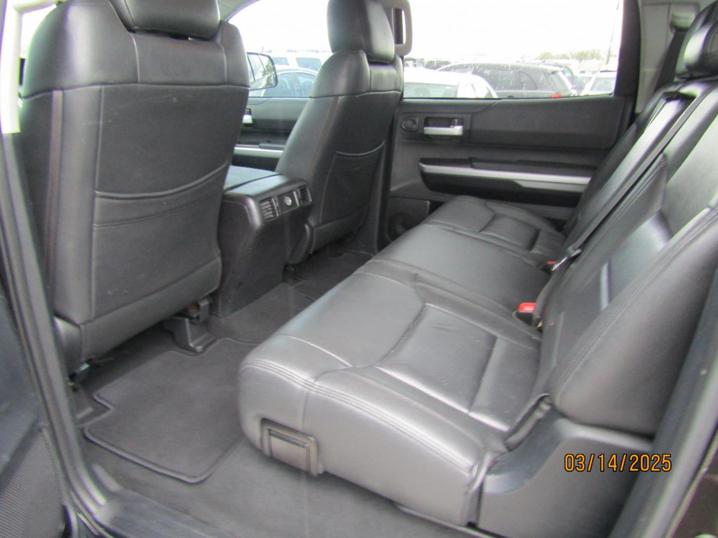 2014 Black Toyota Tundra SR5 5.7L V8 CrewMax 2WD (5TFEY5F13EX) with an 5.7L V8 DOHC 32V engine, Automatic transmission, located at 15016 S Hwy 231, Midland City, AL, 36350, (334) 983-3001, 31.306210, -85.495277 - Photo#4