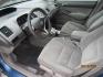 2010 Blue Honda Civic LX Sedan 5-Speed AT (2HGFA1F55AH) with an 1.8L L4 SOHC 16V engine, Automatic transmission, located at 15016 S Hwy 231, Midland City, AL, 36350, (334) 983-3001, 31.306210, -85.495277 - Photo#3