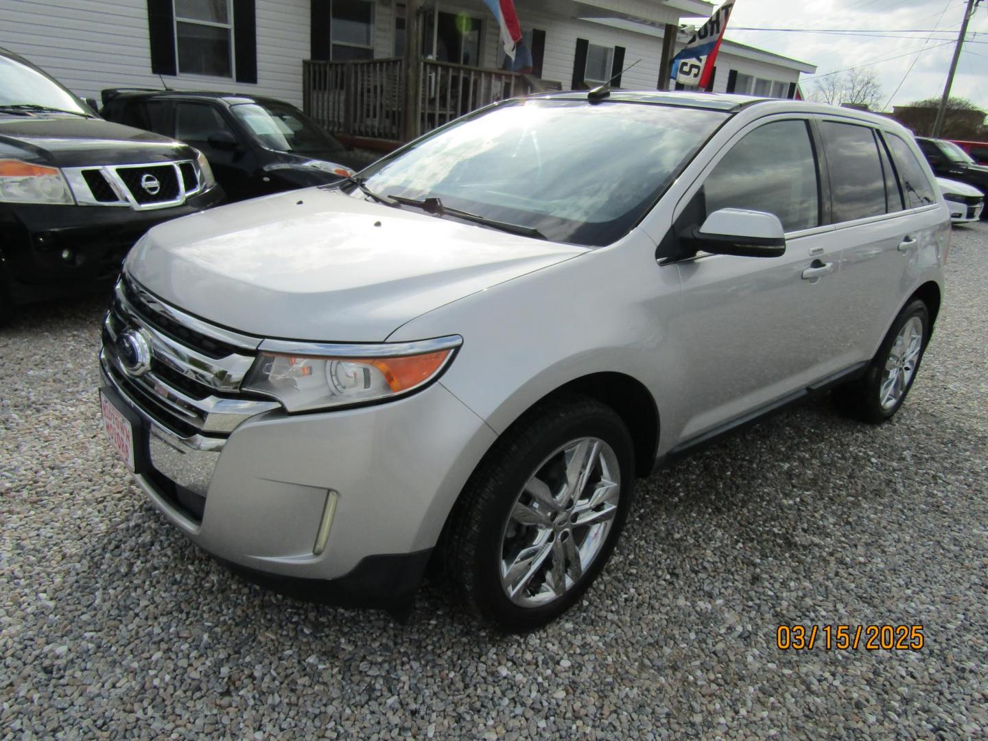 2012 Silver Ford Edge Limited FWD (2FMDK3KC3CB) with an 3.5L V6 DOHC 24V engine, Automatic transmission, located at 15016 S Hwy 231, Midland City, AL, 36350, (334) 983-3001, 31.306210, -85.495277 - Photo#2