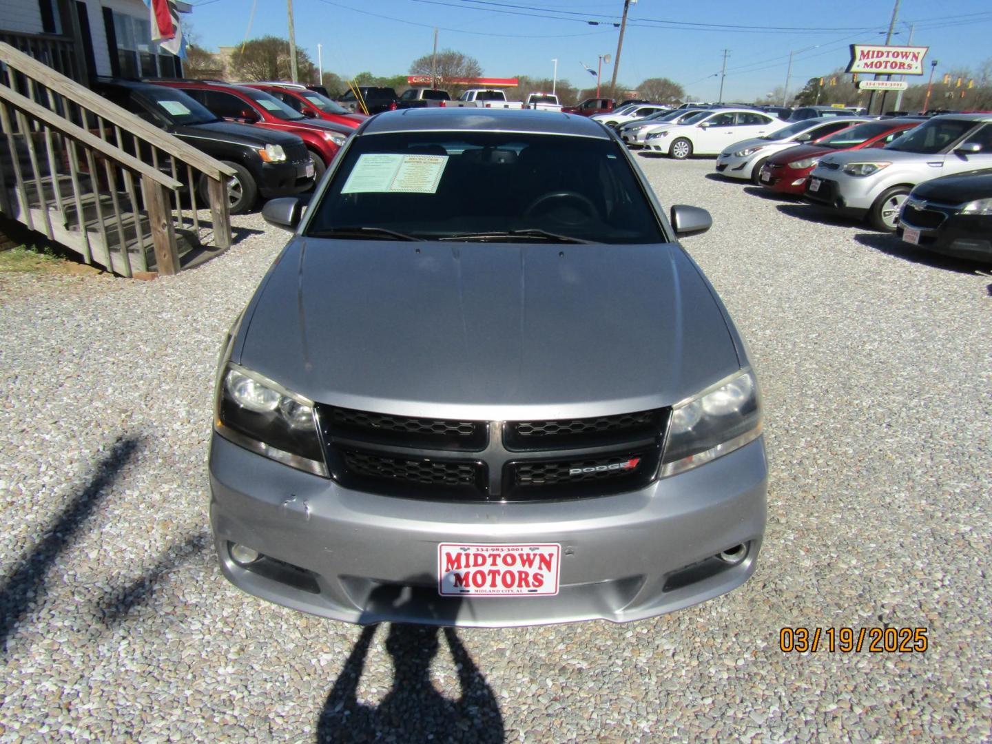 2014 Silver Dodge Avenger SXT (1C3CDZCG3EN) with an 3.6L V6 DOHC 24V FFV engine, Automatic transmission, located at 15016 S Hwy 231, Midland City, AL, 36350, (334) 983-3001, 31.306210, -85.495277 - Photo#4