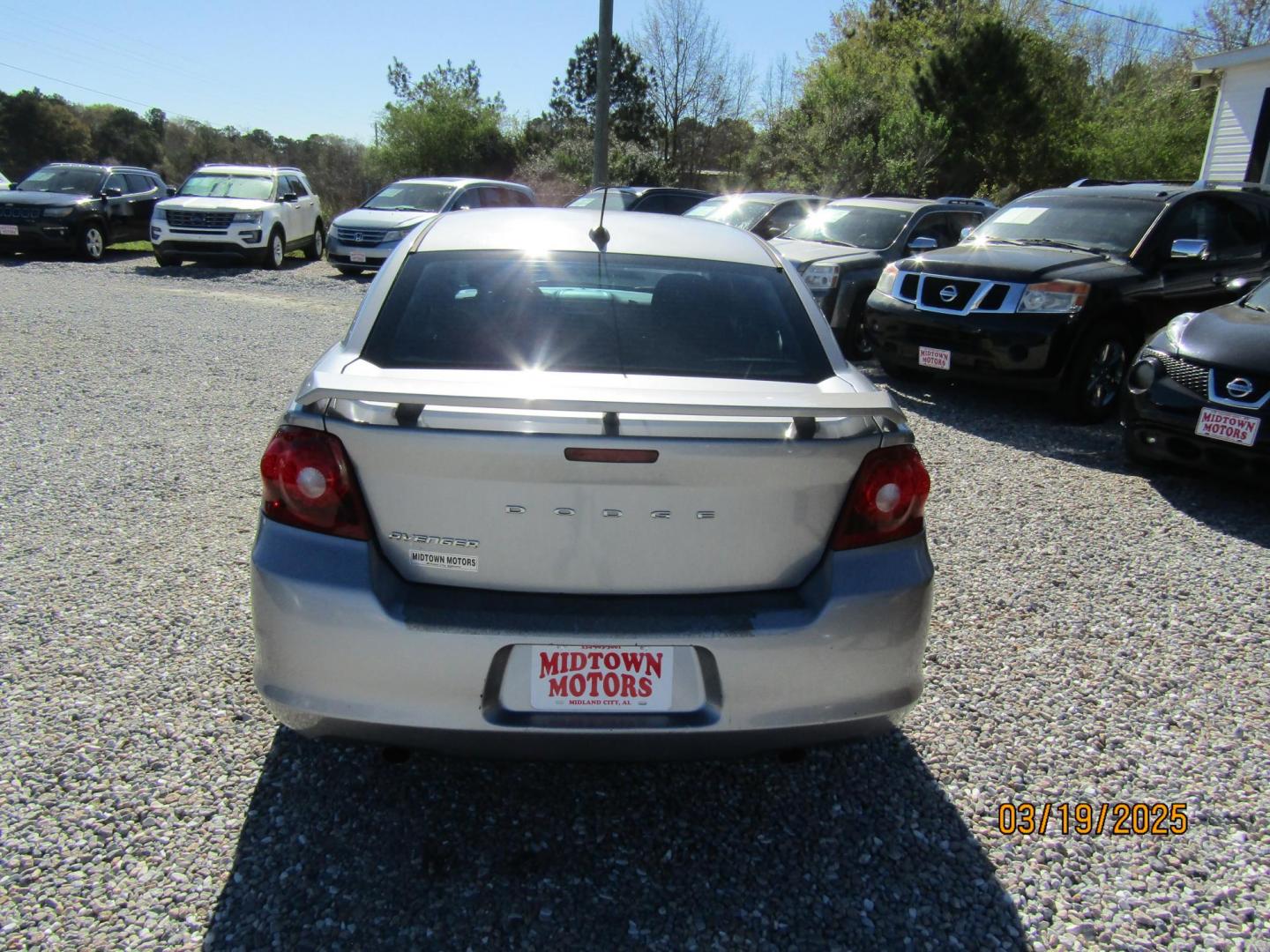2014 Silver Dodge Avenger SXT (1C3CDZCG3EN) with an 3.6L V6 DOHC 24V FFV engine, Automatic transmission, located at 15016 S Hwy 231, Midland City, AL, 36350, (334) 983-3001, 31.306210, -85.495277 - Photo#6