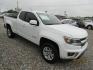 2017 WHITE Chevrolet Colorado LT Ext. Cab 2WD (1GCHSCEN0H1) with an 3.6L V6 DOHC 24V GAS engine, Automatic transmission, located at 15016 S Hwy 231, Midland City, AL, 36350, (334) 983-3001, 31.306210, -85.495277 - Photo#0